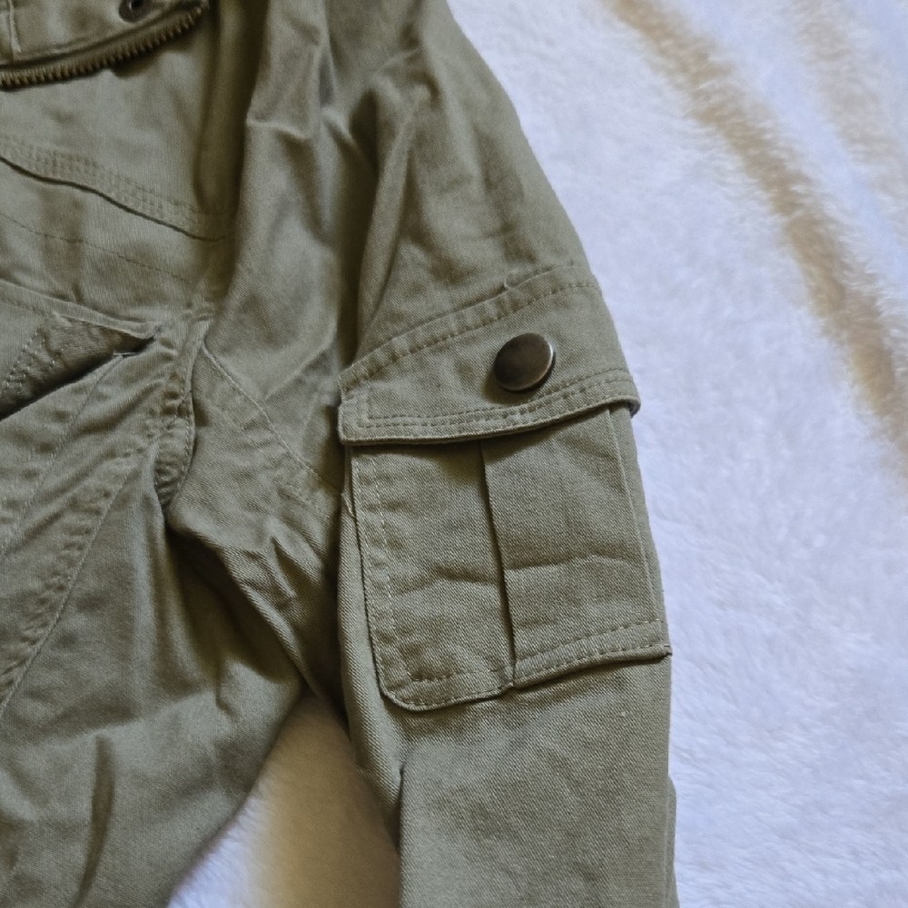 Thread & Supply Olive Utility Jacket - image 4